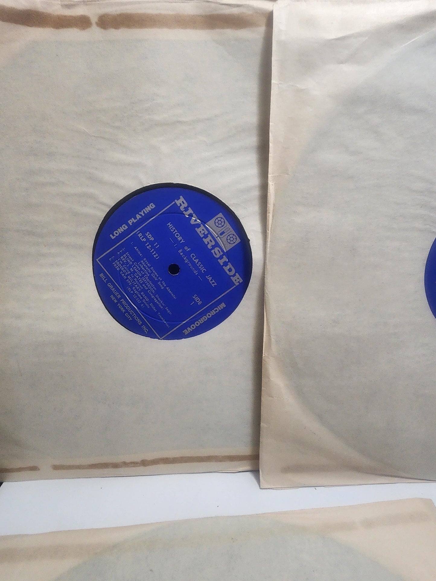 Vinyl Records Riverside History Of Classic Jazz LOT Of 5 - Riverside - Riverside Records - Jazz - Jazz Music - Jazz Records - Vinyl Records