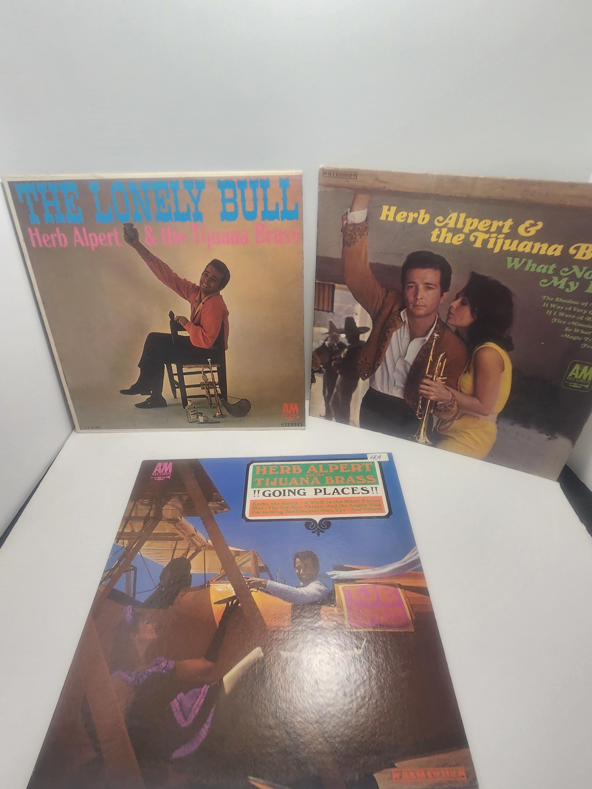 Tijuana Brass Vintage 1970's 1980's Vinyl LP Records LOT of 3 - Tijuana Brass - Brass Music - Vinyl - Vinyl LP Records - Records - Music