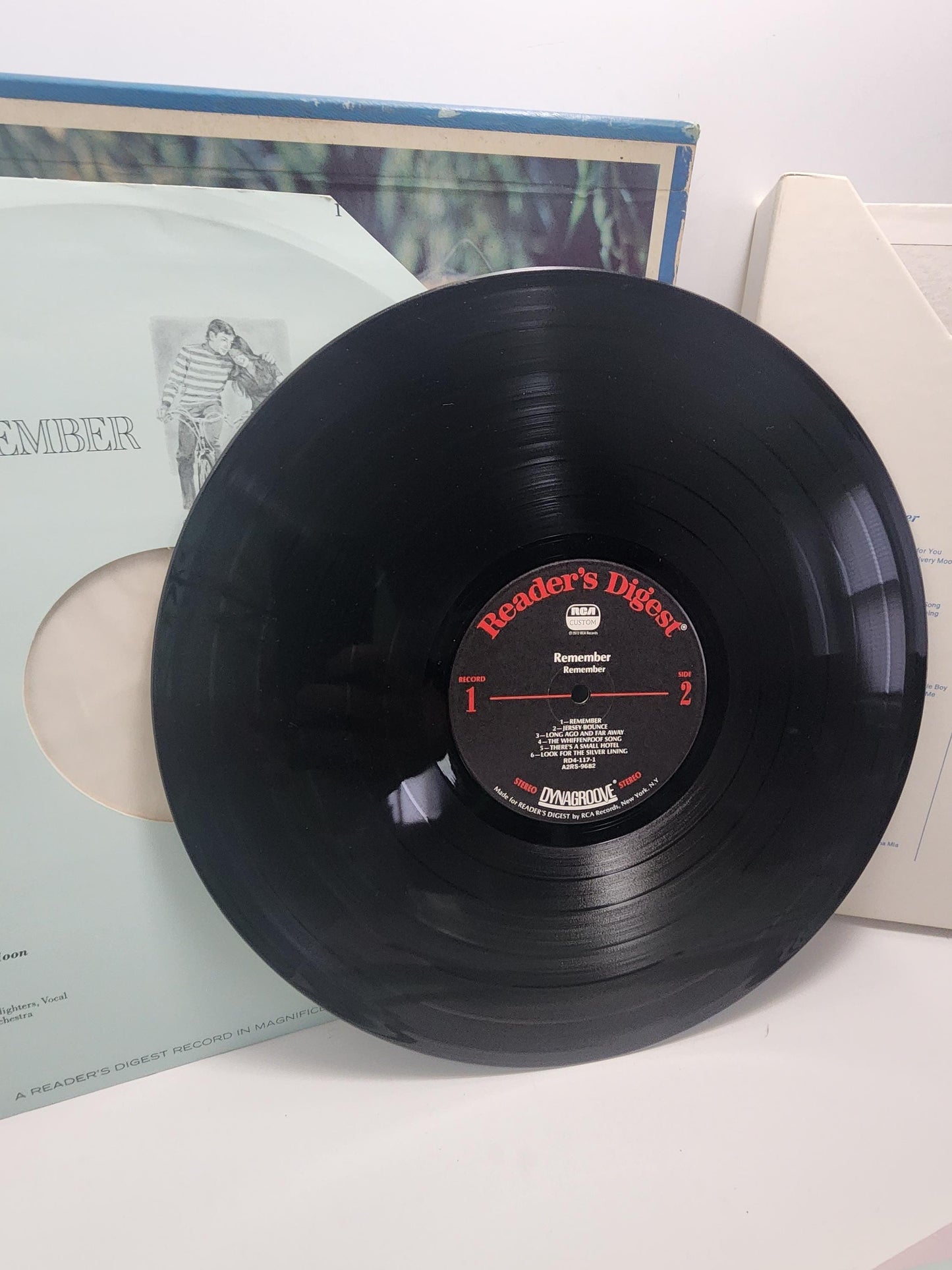 Remember Down Memory Lane 1920's To 1960's Hits Vinyl LP Reader's Digest Album Record SET - Down Memory Lane - 1920's - Vintage Music - Viny