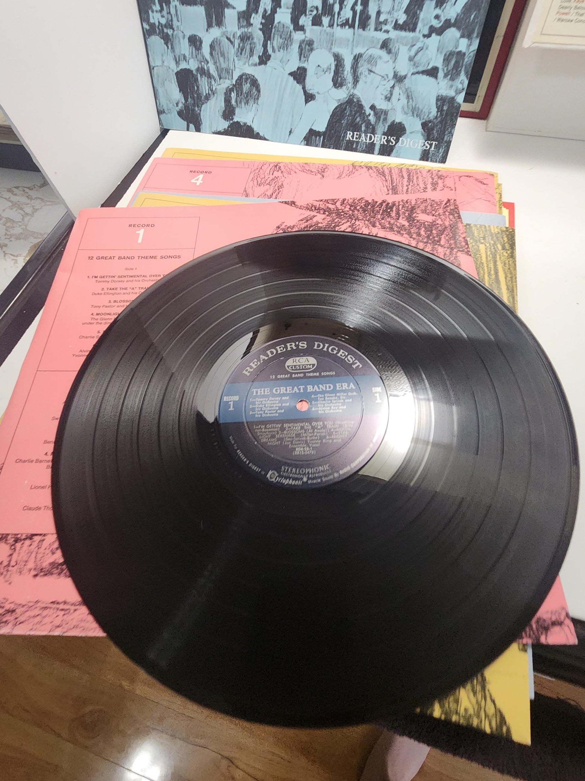 Reader's Digest The Great Band Era 1936 To 1945 Vinyl LP Record Album SET - Reader's Digest - The Great Band Era - 1930's - 1940's - Vinyl