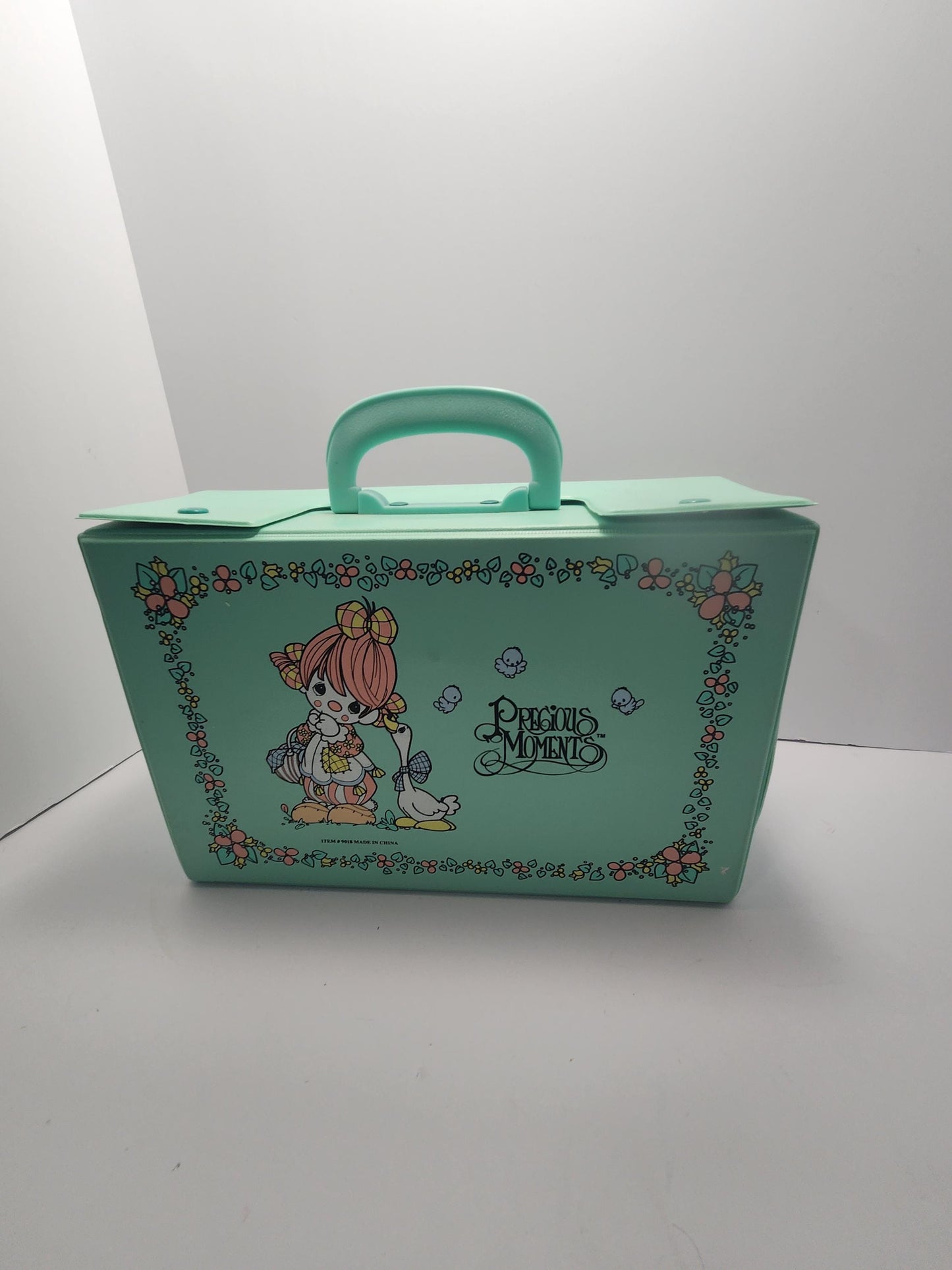 Sanrio 1992 Precious Moments Carry Bag Case - Precious Moments - Dolls - Doll Bag - Toy Case - Toy Storage - Carrying Case - Sanrio - 1990's