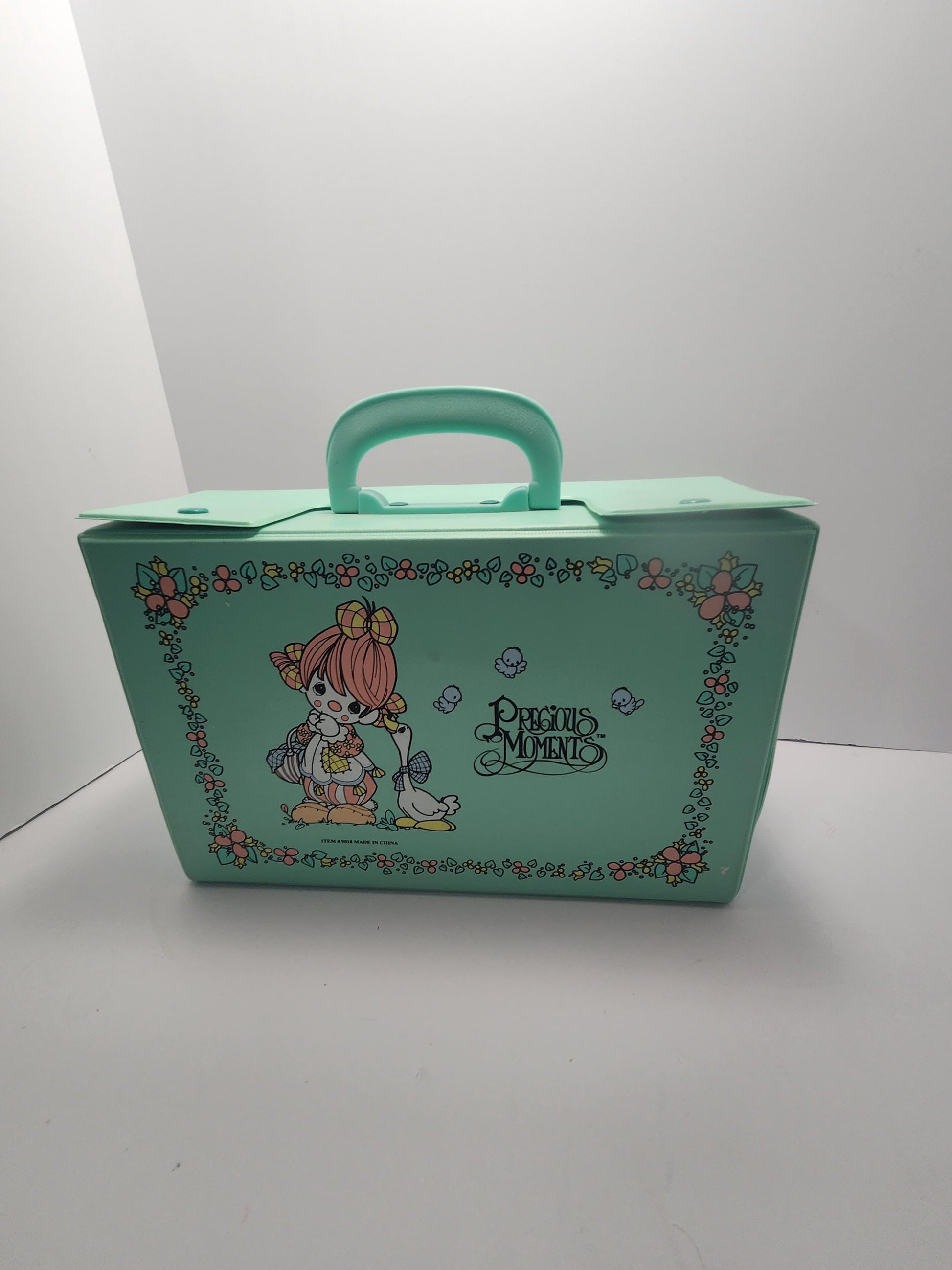 Sanrio 1992 Precious Moments Carry Bag Case - Precious Moments - Dolls - Doll Bag - Toy Case - Toy Storage - Carrying Case - Sanrio - 1990's