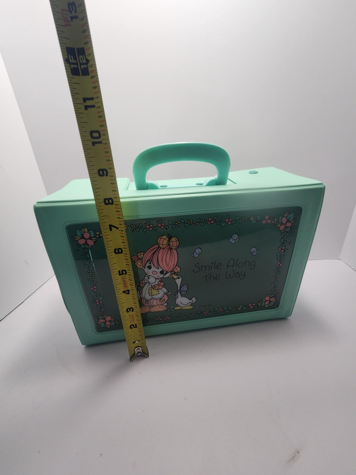 Sanrio 1992 Precious Moments Carry Bag Case - Precious Moments - Dolls - Doll Bag - Toy Case - Toy Storage - Carrying Case - Sanrio - 1990's