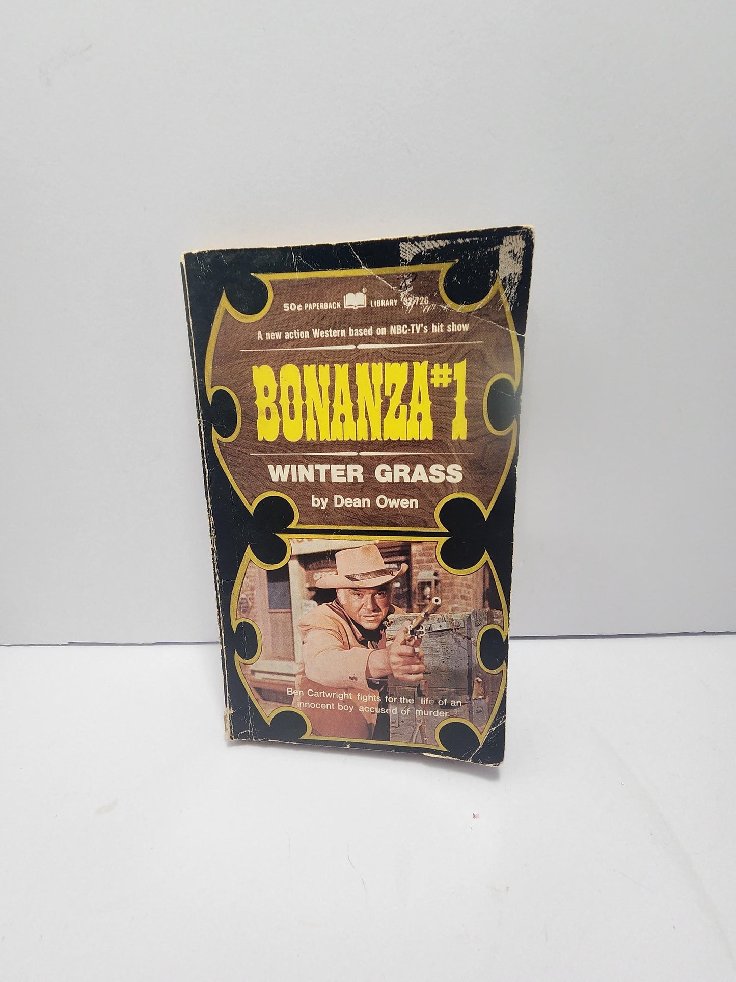 1968 Bonanza #1 WinterGrass by Dean Owen - Westerns - Western Books - Wintergrass - Dean Owen - Bonanza - Bonanza Books - 1960's