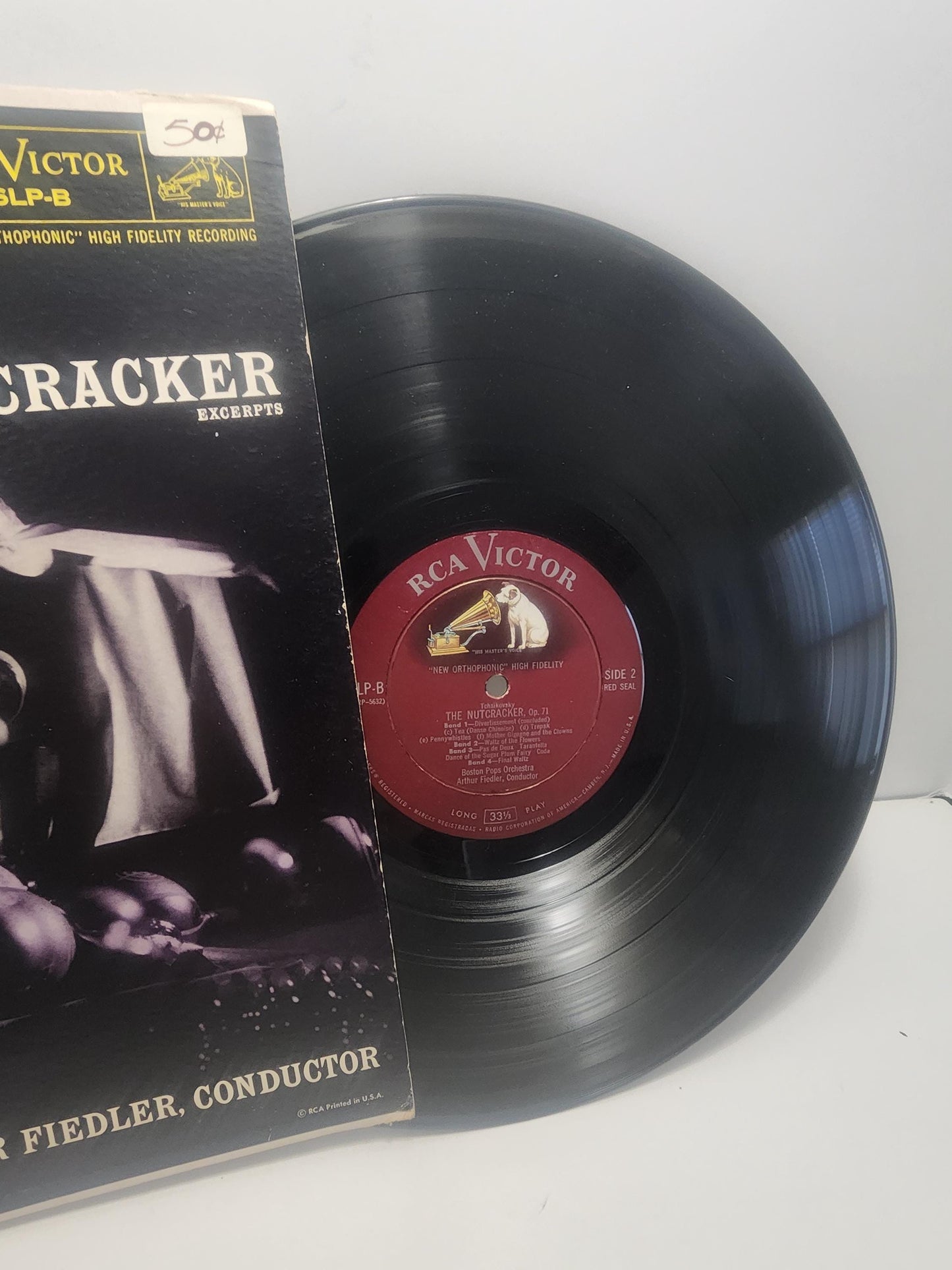 Tchaikoysky The Nutcracker Vintage 1980's Vinyl LP Record - Records - Vintage Records - The Nutcracker - Tchaikoysky - Orginal Records