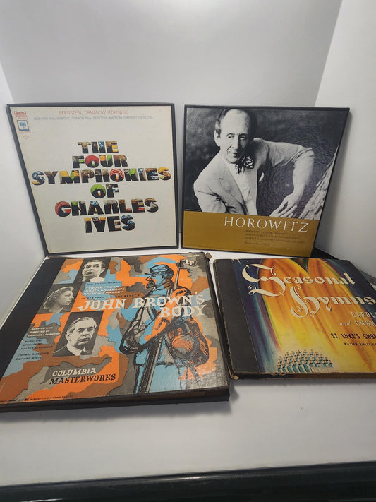 1940's To 1980's Vintage Vinyl LP Record Albums SETS - Horowitz - Vinyl - Vinyl LP Records - Record Albums - Symphony Records - Vinyl