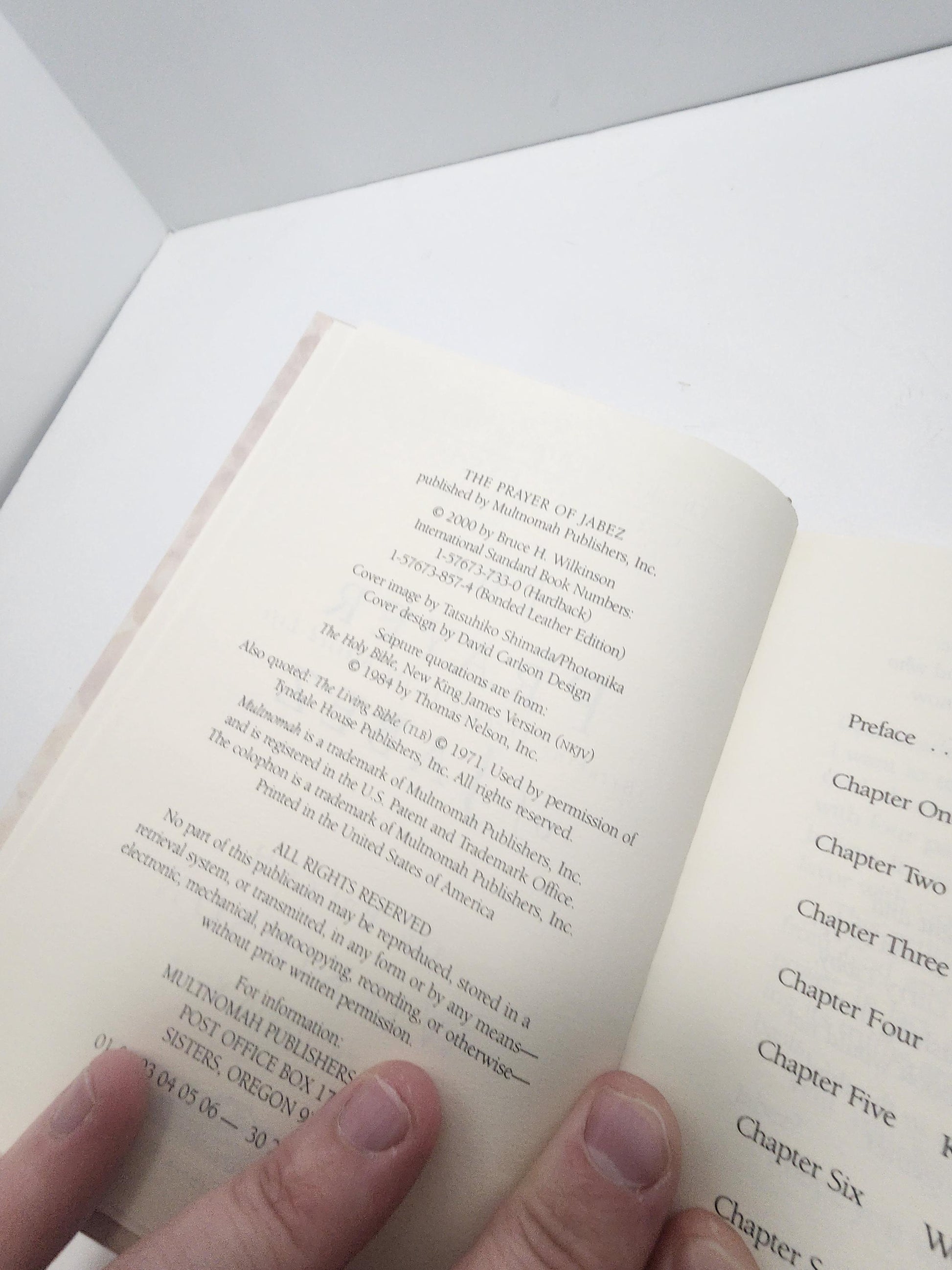 1984 The Prayer Of Jabez By Bruce Wilkinson - Bruce Wilkinson - Prayers - Prayer Books - The Prayer Of Jabez - Jabez - 1980's - Spiritual