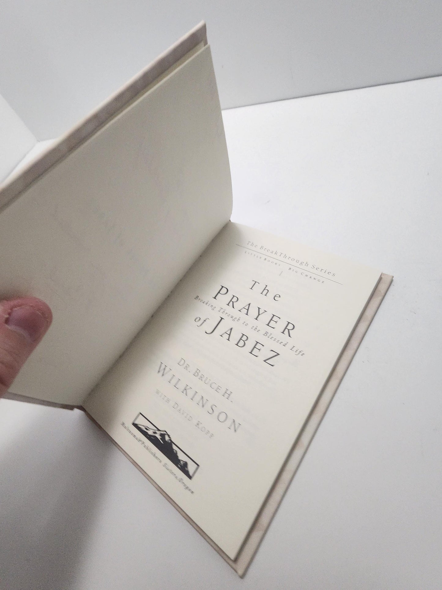 1984 The Prayer Of Jabez By Bruce Wilkinson - Bruce Wilkinson - Prayers - Prayer Books - The Prayer Of Jabez - Jabez - 1980's - Spiritual