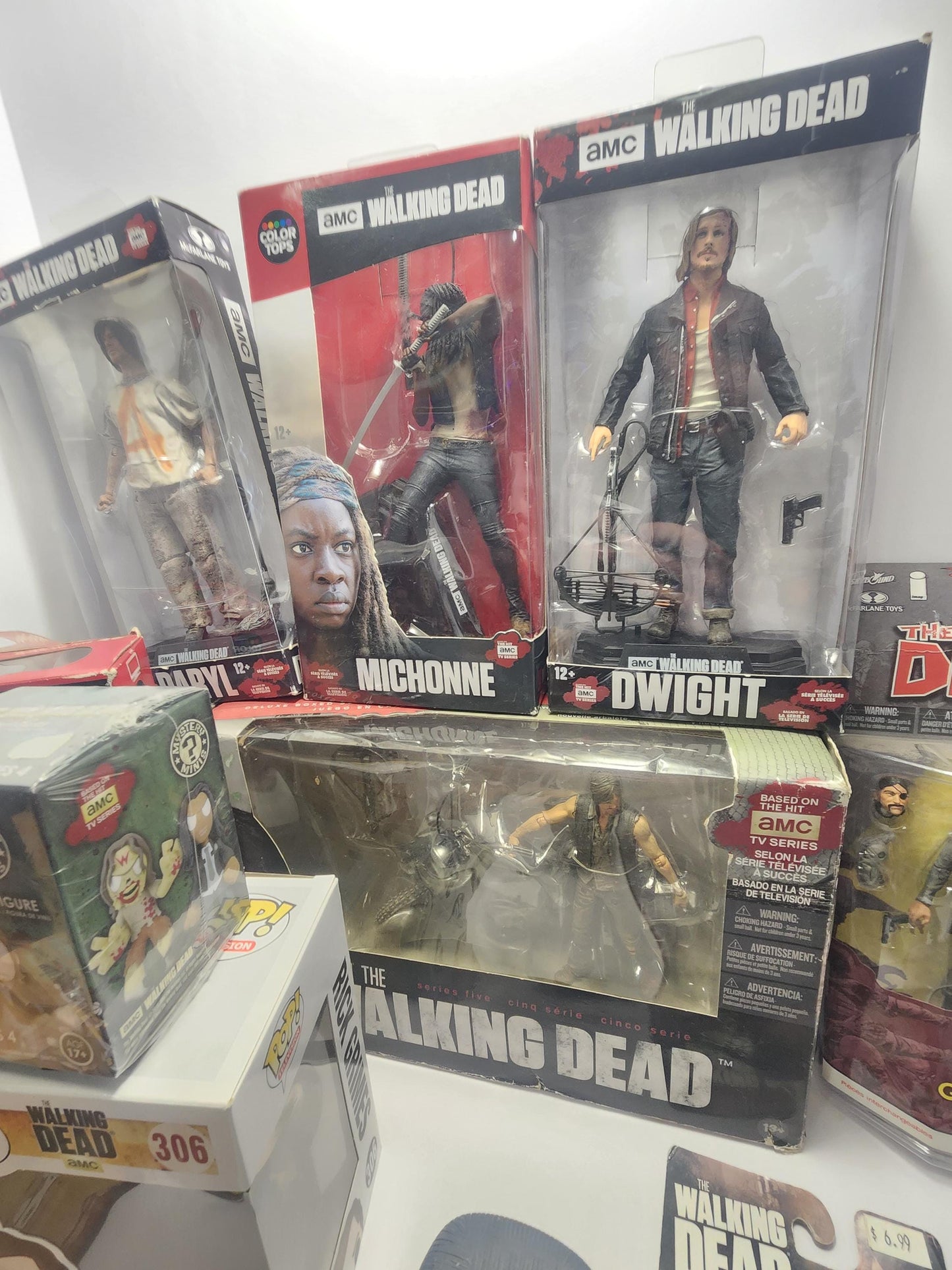 Amc The Walking Dead Toys And Action Figures - Daryl Dixon - AMC- AMC Shows - Twd - The Walking Dead - Walking Dead Gifts - Rick Grimes