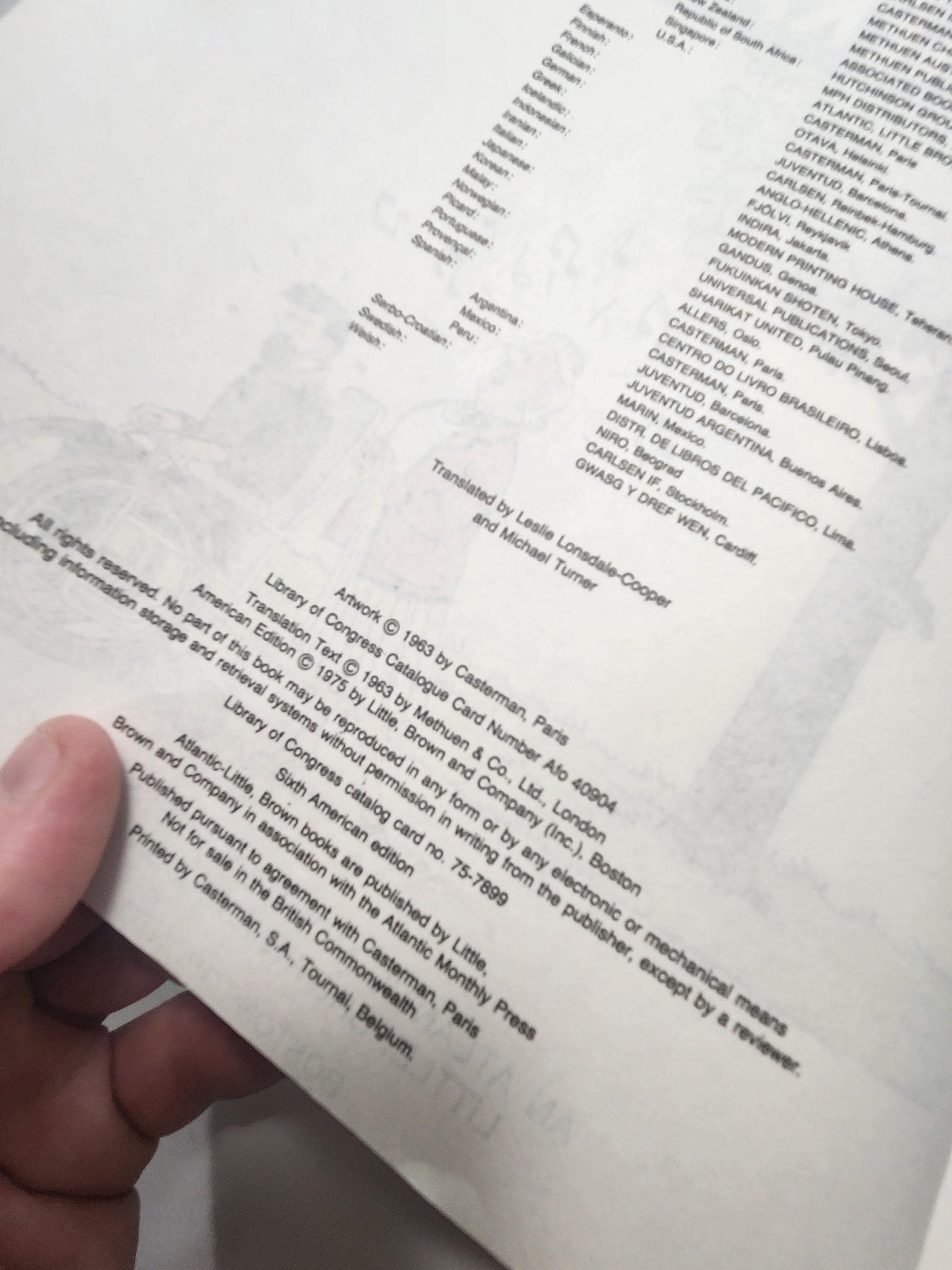 1975 The Adventures Of TinTin - The Castafiore Emerald - Vintage Books - Comics - Comic Books - The Adventures Of TinTin - TinTin - 1970's