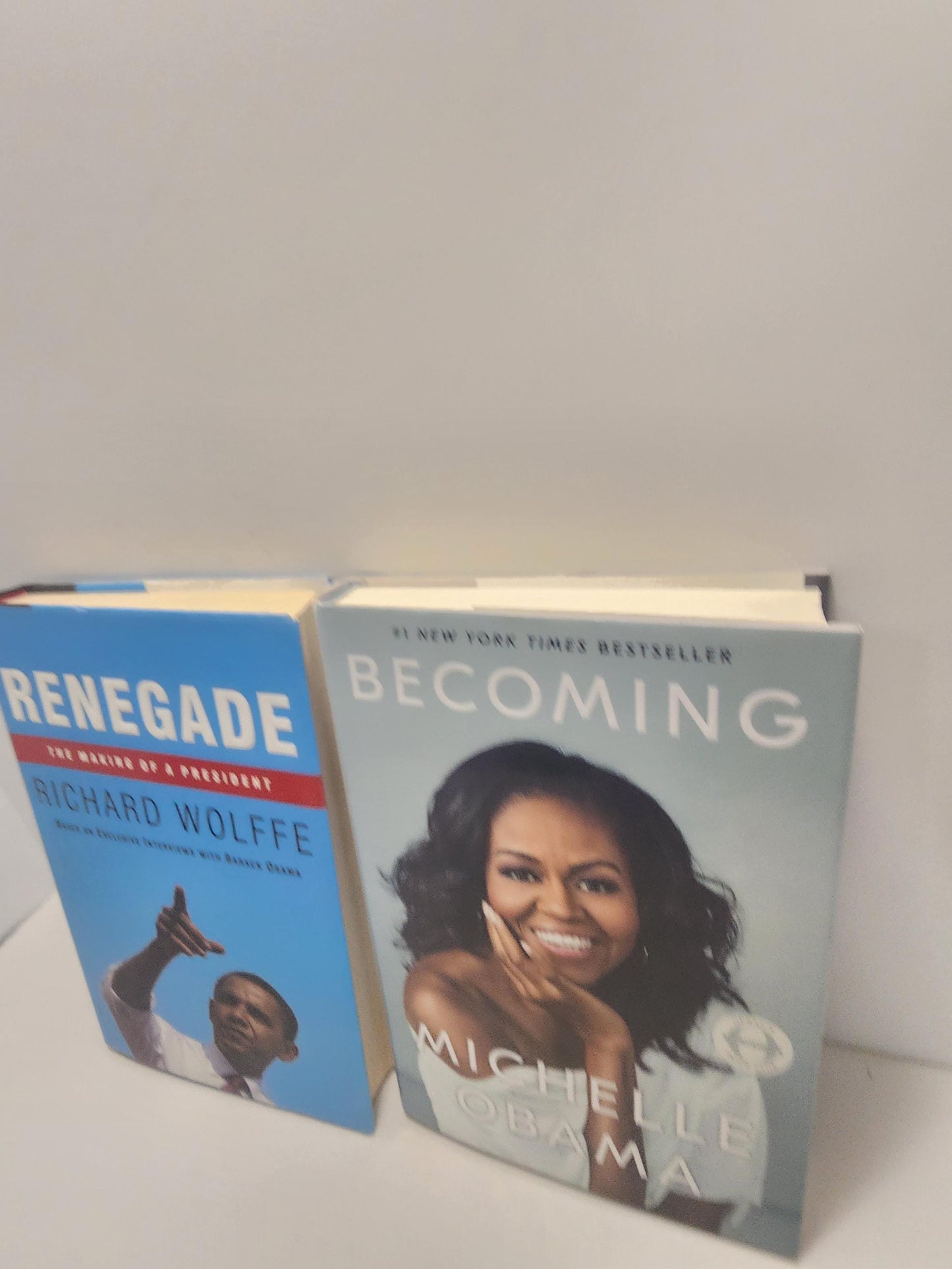 The Obama's Book LOT Of 2 - Presidents - Presidential Books - Obama - Michelle Obama - Barack Obama - Barack Obama Book - History Books