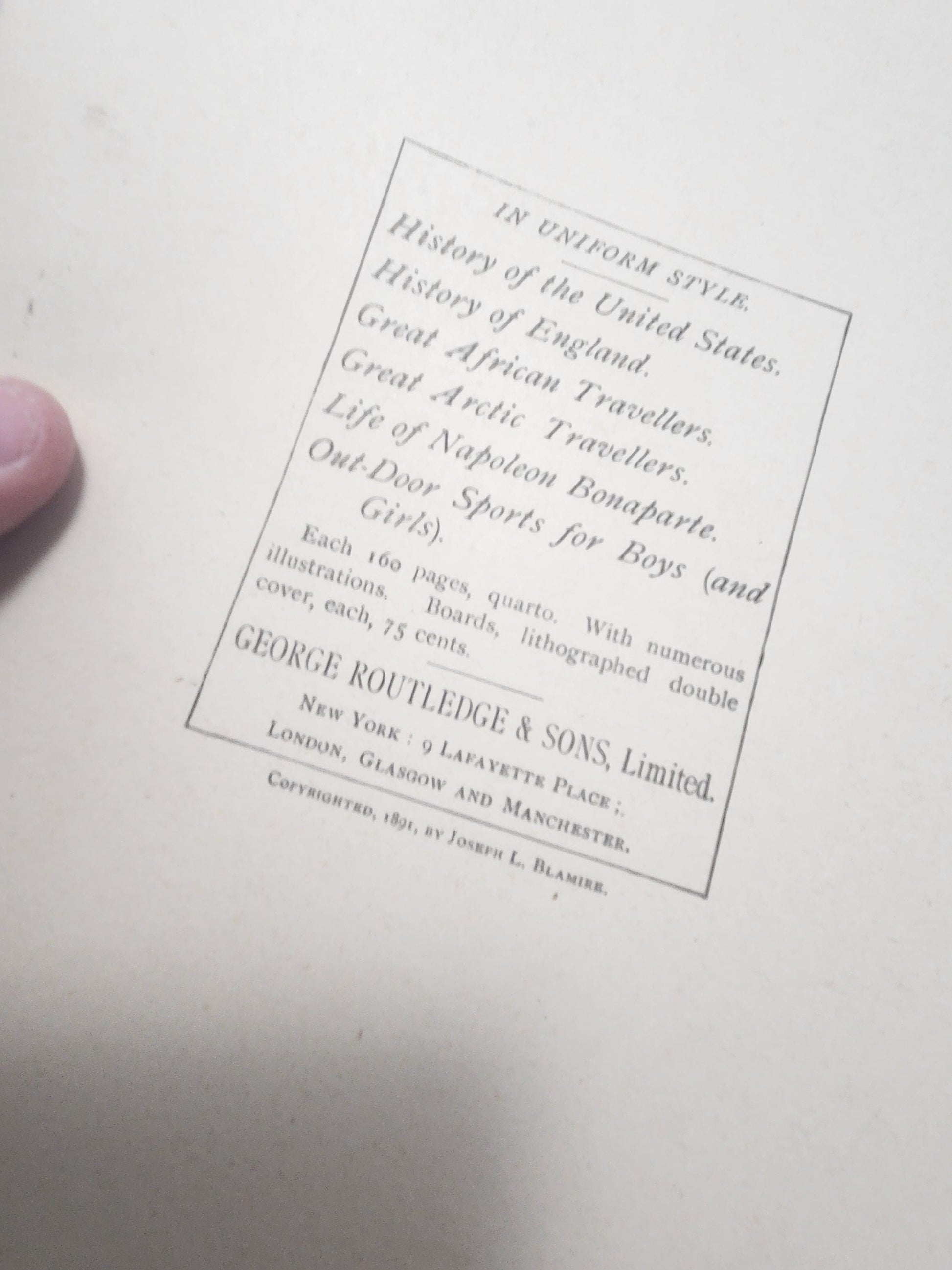 1891 Napoleon Books - The White House - Thomas Jefferson - Presidential Books - World Leaders - 1800's - Antique Books