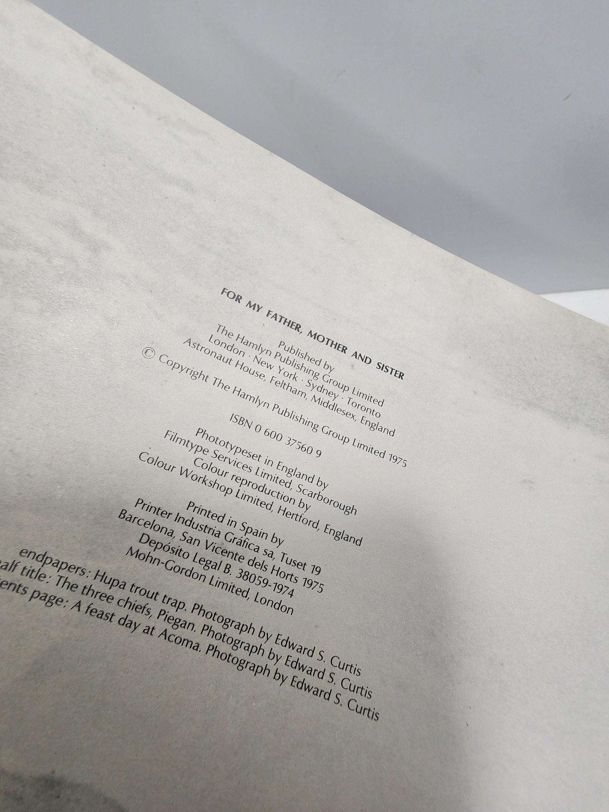 Vintage The Life & Art Of The Native American Indian - Indians - Native Americans - Books - Indian Books - History - History Books - Art