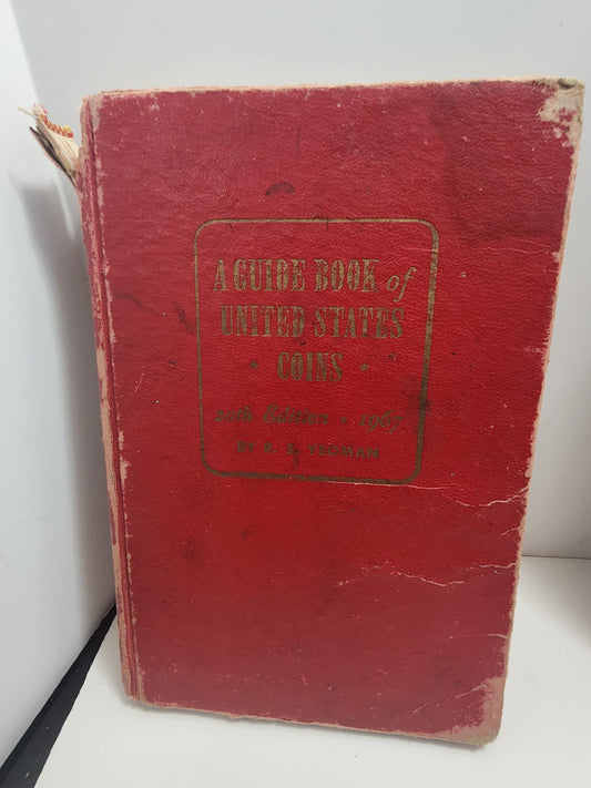 1965 Vintage Book - A Guide Book Of United States Coins - Coins - Coin Collectors - Currency - United States Currency - 1960's - Money