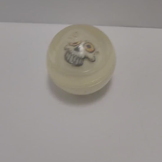 1990s Magic Trick Floating Skeleton Glowing Eyes Ball - Balls - Bouncy Balls - Skeletons - Glow In The Dark - Magic Tricks